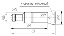 Переходник МКСН.434641.033 для ПКЦД-1/100